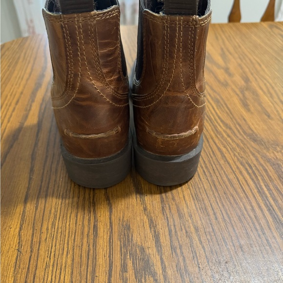 Ariat Tan Leather Men's Western Boots - Picture 4 of 6